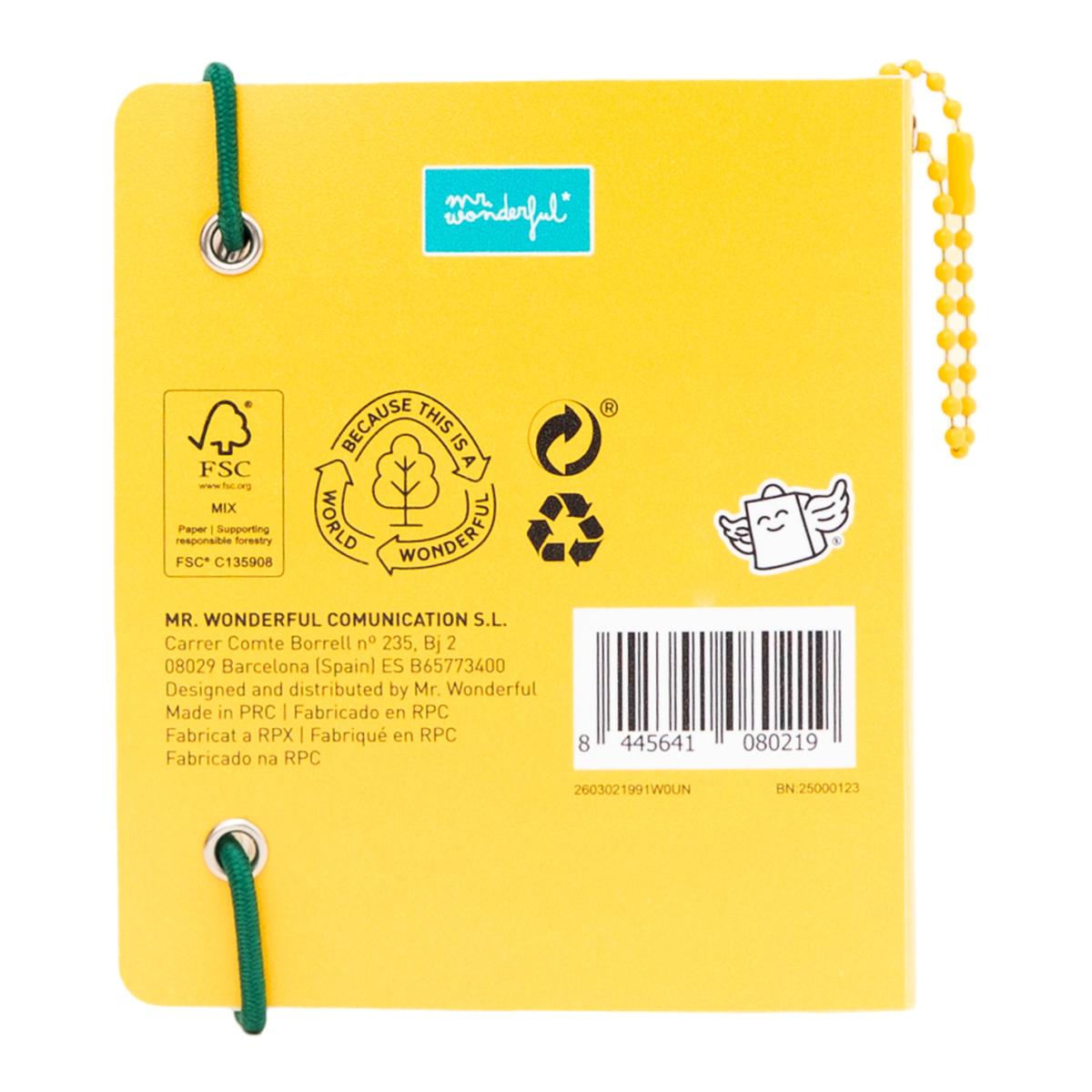 Álbum Mr Wonderful para coleccionar cartas Wonder Gol Multicolor-2