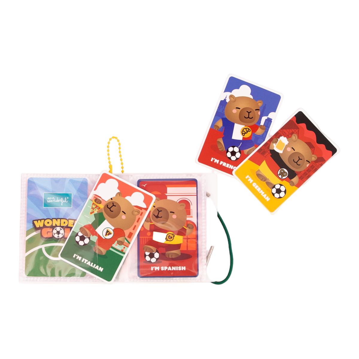 Álbum Mr Wonderful para coleccionar cartas Wonder Gol Multicolor-5