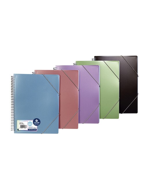 Pasta de 40 Capas Folha Metal 1