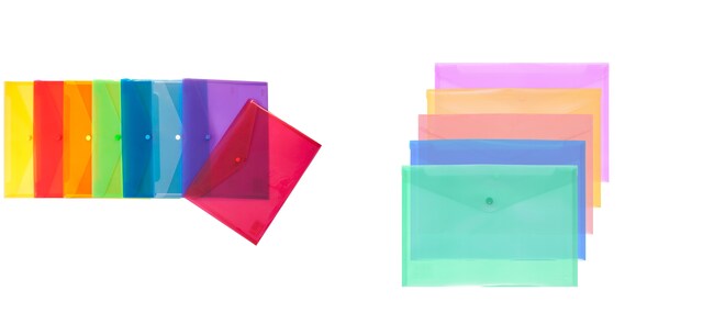 Imagem 0 de Pasta tipo envelope Ecoplás FOLIO transparente, Grafoplás. Sortido.