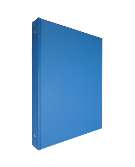 Pasta 4 Argolas Folha PVC fúcsia Saro 1