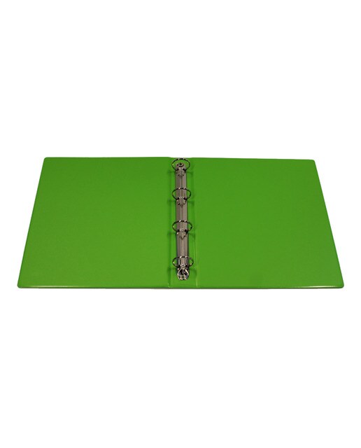 Imagem 0 de Pasta de 4 Argolas Tamanho Um Quarto verde Saro