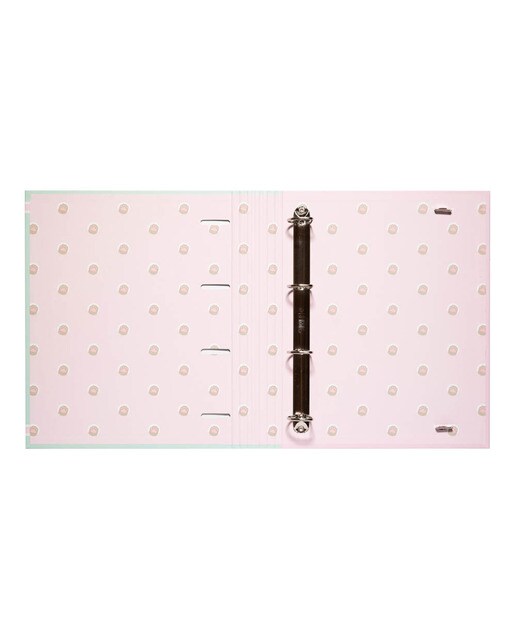 Pasta de 4 Argolas Perfurada Premium Pusheen Foodie Collection Verde Verde-3
