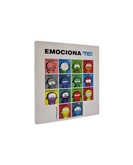 Archivador 4 anillas A4 emociona MeHumanity CyP Brands blanco multicolor Blanco / Multicolor-1