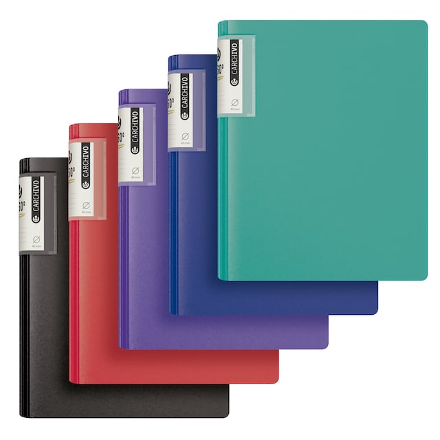 Imagen 0 de Carpeta de anillas polipropileno extrarrígido Foam Style 4/40mm Carchivo surtido