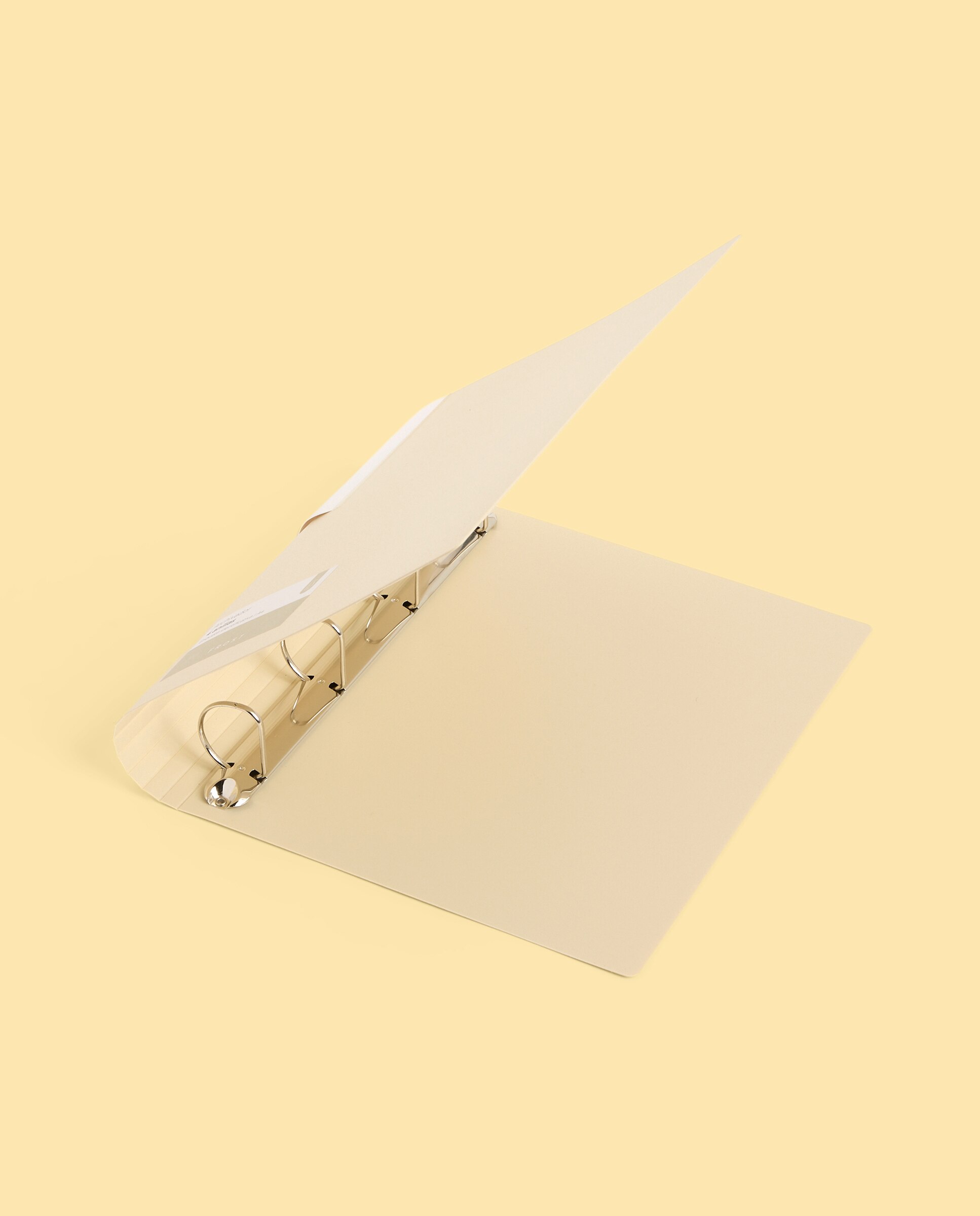 Pasta com Argolas Frost A4 40mm Branco-2
