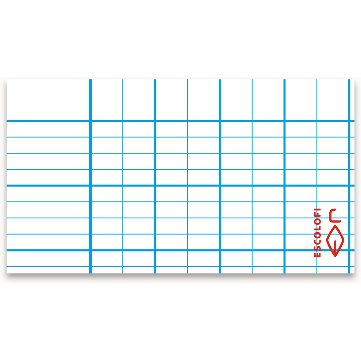 Caderno espiral Fólio 50 Folhas 70 gramas Papel milimétrico 2 x 4 x 8 Violeta-2