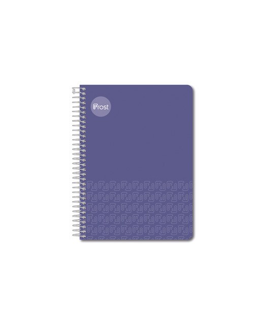 Caderno Espiral Tamanho um quarto Capa dura 80 F. roxo Roxo-1