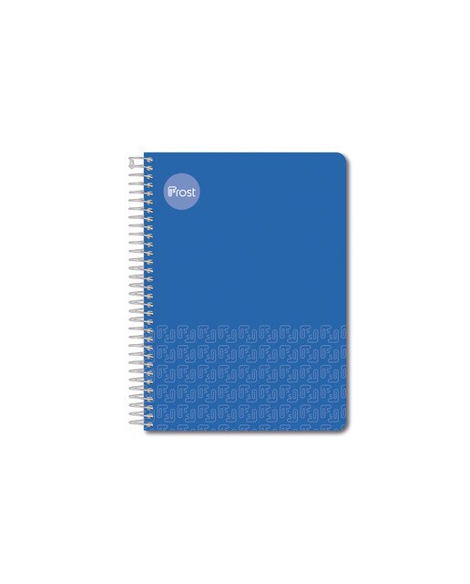 Imagen 0 de Cuaderno Espiral Cuarto Tapa Dura 80H Frost Azul