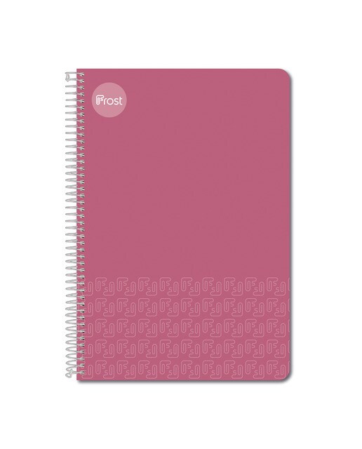 Imagem 0 de Caderno Espiral Fólio Capa dura 80 F. rosa