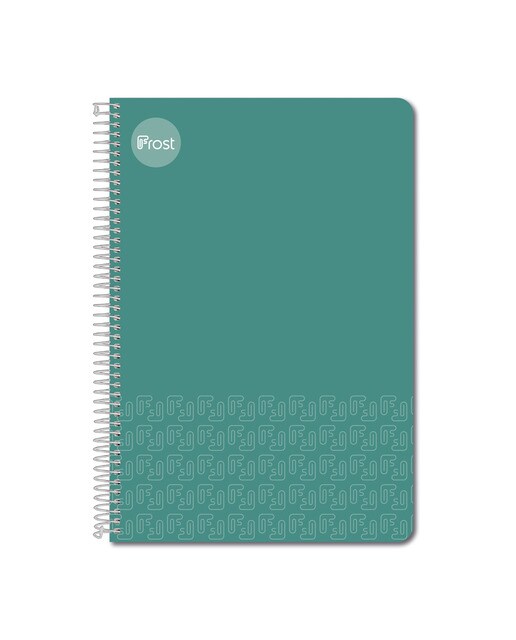 Imagem 0 de Caderno Espiral Fólio Capa dura 80 F. verde
