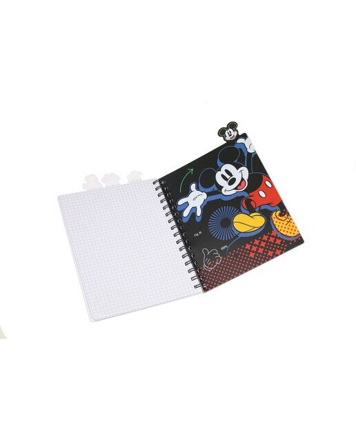 Caderno espiral com separadores 80 g 100 folhas Mickee Mouse Coolpack Sortido-7