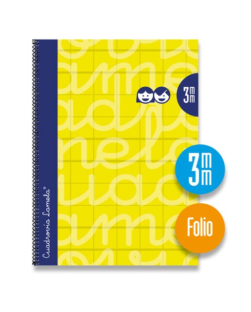 Imagem 0 de Caderno Quarto 4 mm de Capa Forrada - Azul