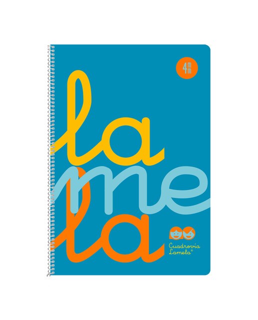Imagen 0 de Cuaderno folio 4mm tapa polipropileno Lamela