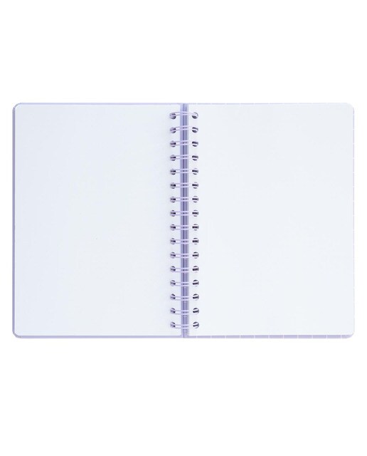Caderno A5 de capa forrada Pusheen Moments Erik lilás Lilás-3