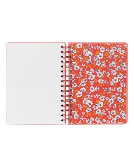 Caderno de capa dura a5 Snoopy love yourself Erik rosa Rosa/Vermelho-4