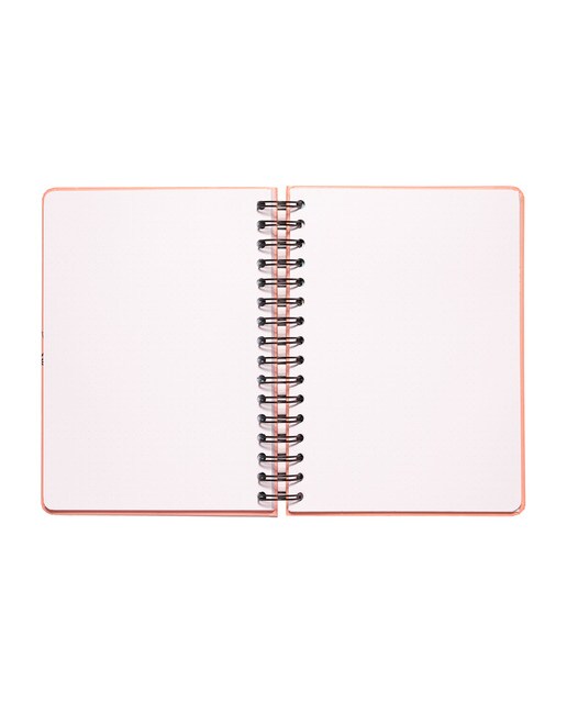 Caderno capa dura a5 Snoopy Erik rosa Rosa / Preto-3