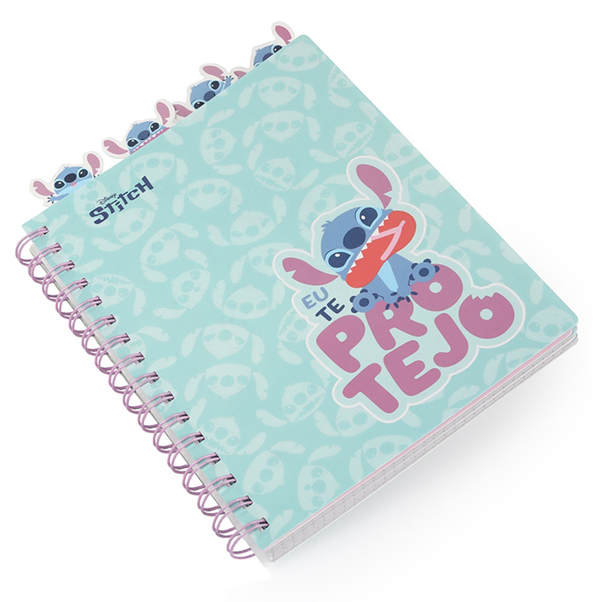 Cuaderno de anillas A5 Stitch Coolpack Pastel - Malva 2