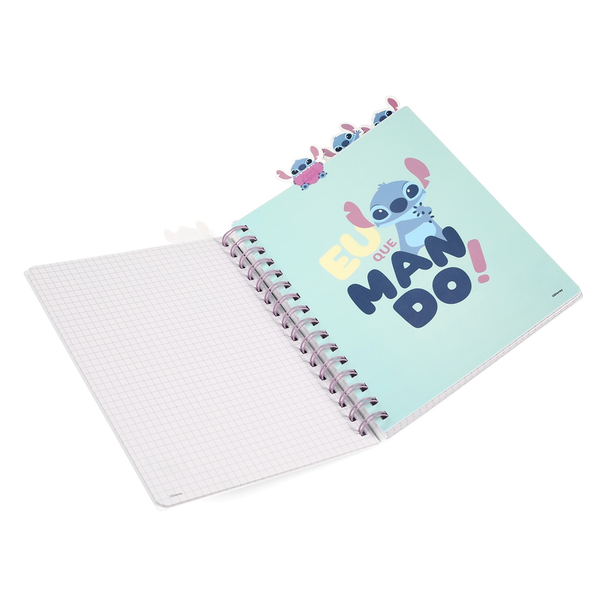Cuaderno de anillas A5 Stitch Coolpack Pastel - Malva 4
