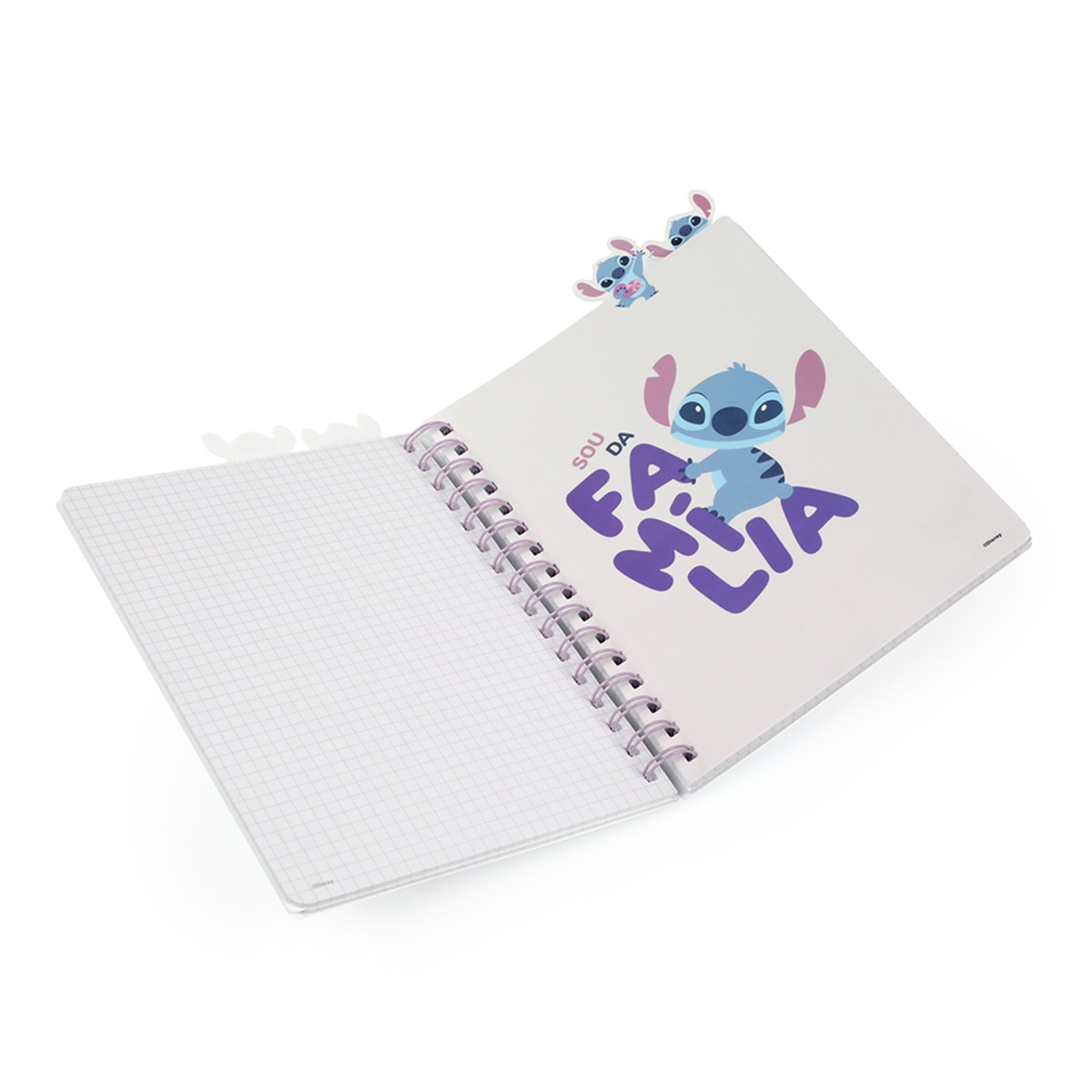 Cuaderno de anillas A5 Stitch Coolpack Pastel - Malva 5