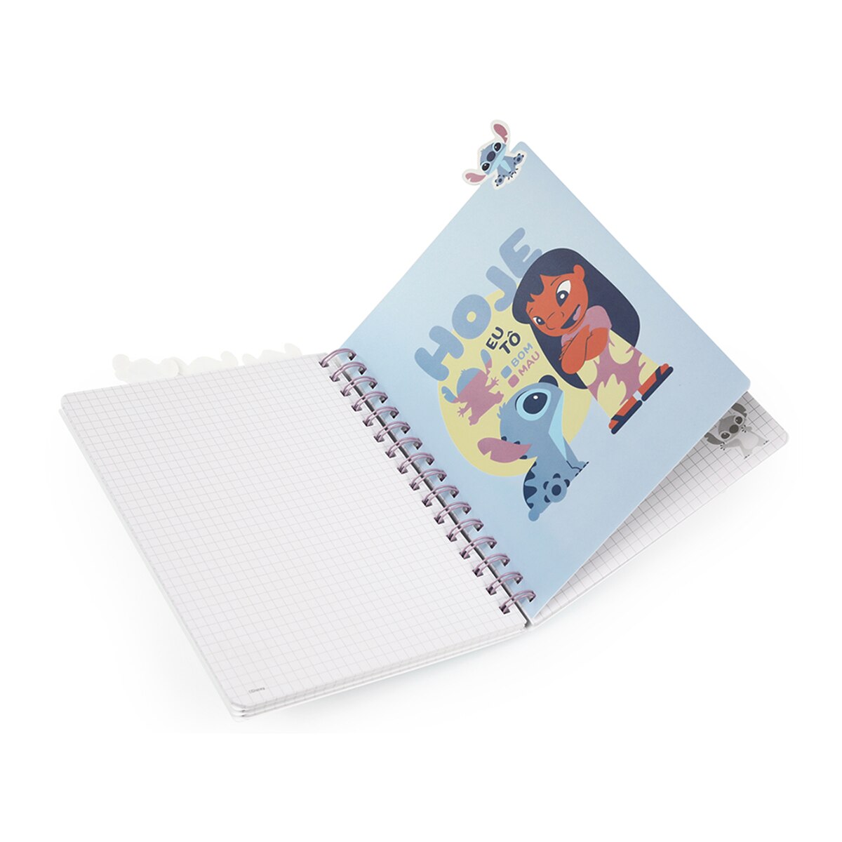 Cuaderno de anillas A5 Stitch Coolpack Pastel - Malva 6