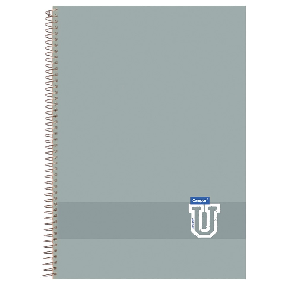 Pack de 3 Cuadernos Campus A4 tapa polipropileno 80 hojas 90 gramos cuadricula 4x4mm colores tendencia 2 2
