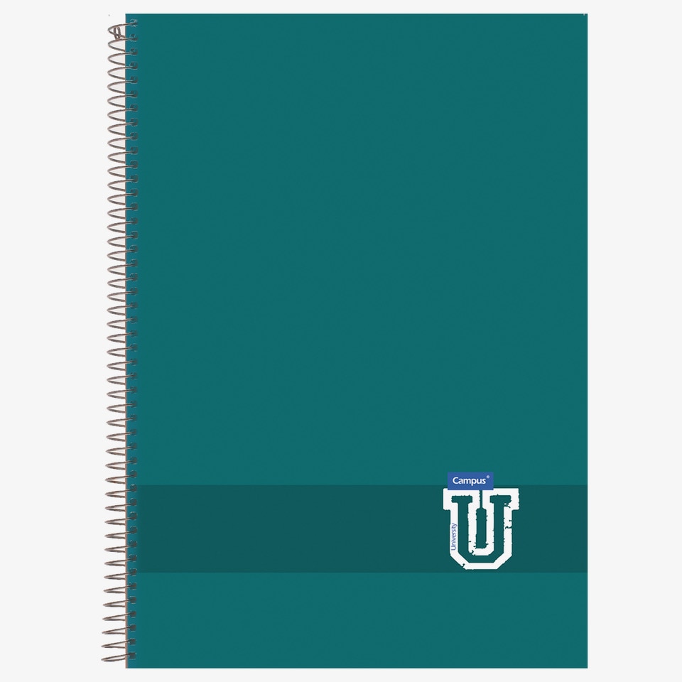 Pack de 3 Cuadernos Campus A4 tapa polipropileno 80 hojas 90 gramos cuadricula 4x4mm colores tendencia 2 4