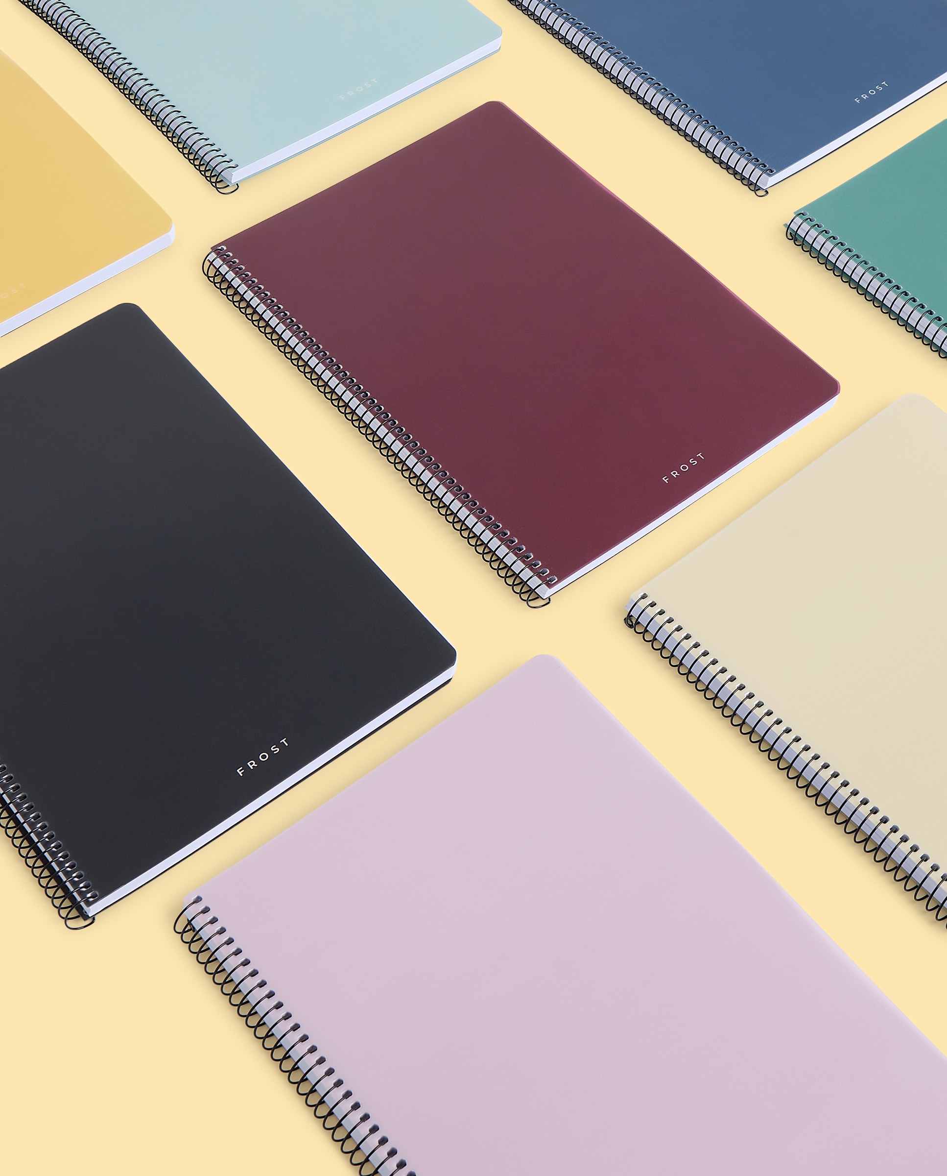 Caderno PP Frost Fº 80H/90G L 3