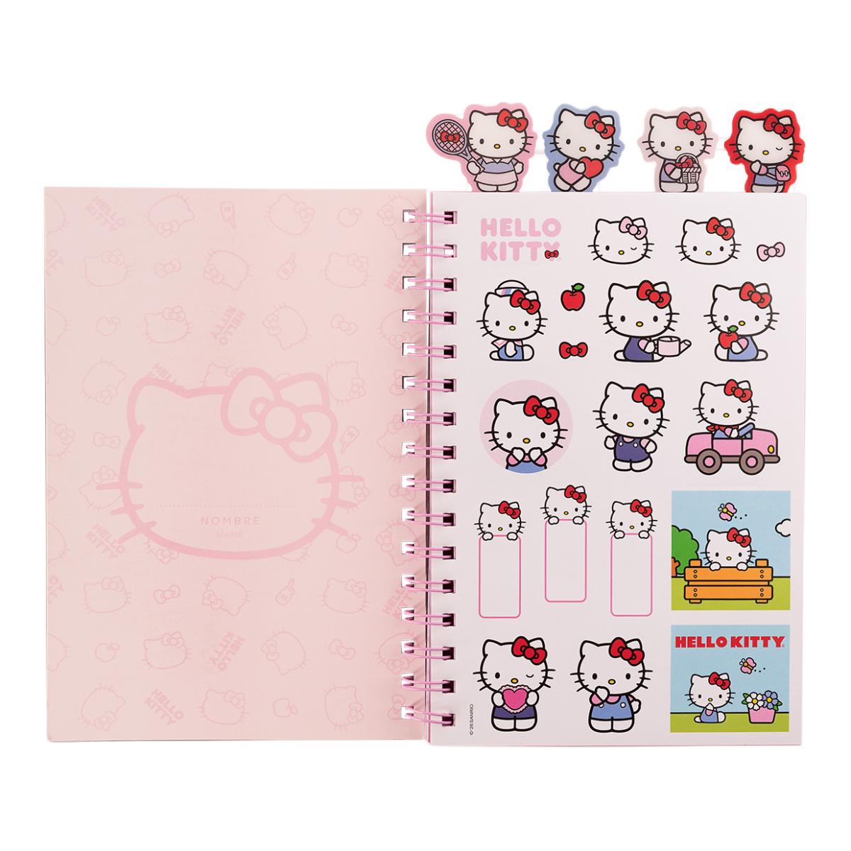 Envelope com Fecho zip-lock Impreso HELLO KITTY Mooving Paper Rosa-2