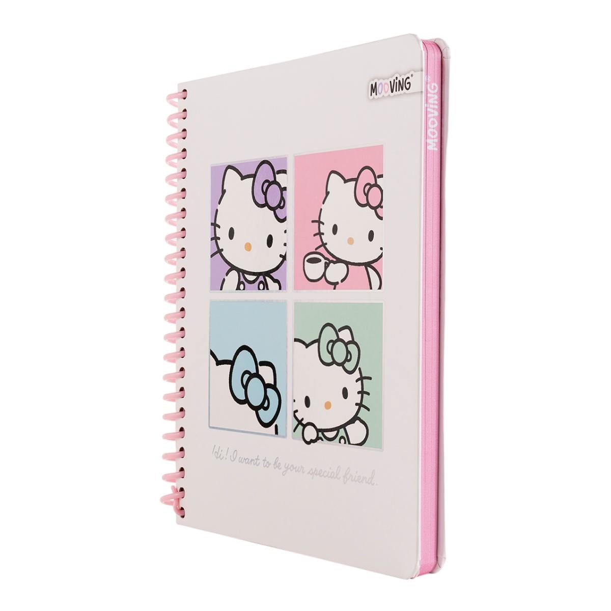 Caderno Premium 17x21 cm Heloo Kitty  Mooving Multicolor-2