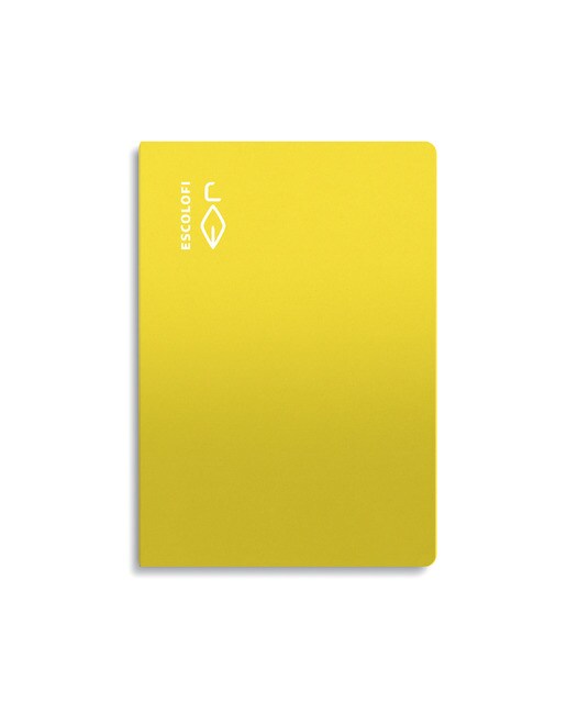 Bloco Agrafado Fólio 50 folhas 70 gramas Papel Milimétrico 2 x 2 x 16 Capa Semidura Amarelo-1