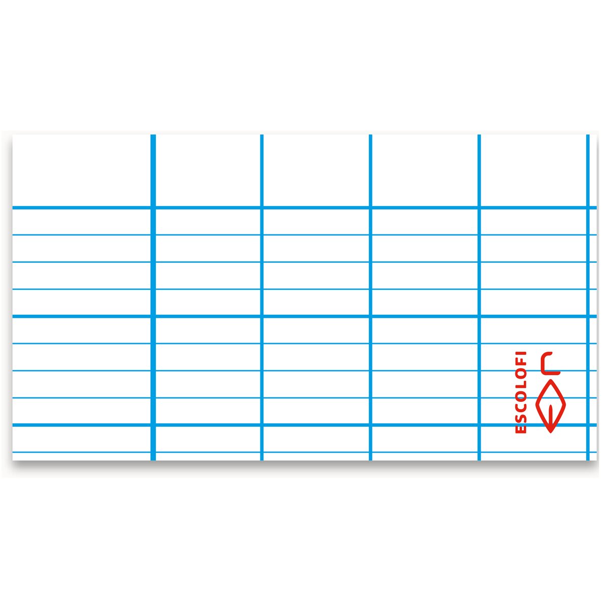 Bloco Agrafado Tamanho Quatro 32 folhas 70 gramas Papel Milimétrico 2 x 8 x 4 Capa Flexível Violeta-2