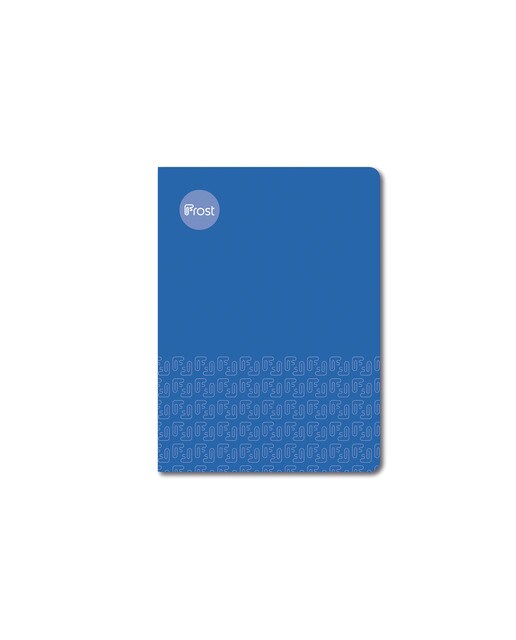 Bloco agrafado A5 Capa mole 48 F. azul Azul-1
