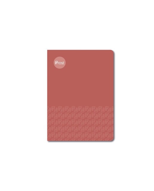Bloco agrafado A5 Capa mole 48 F. vermelho Vermelho-1