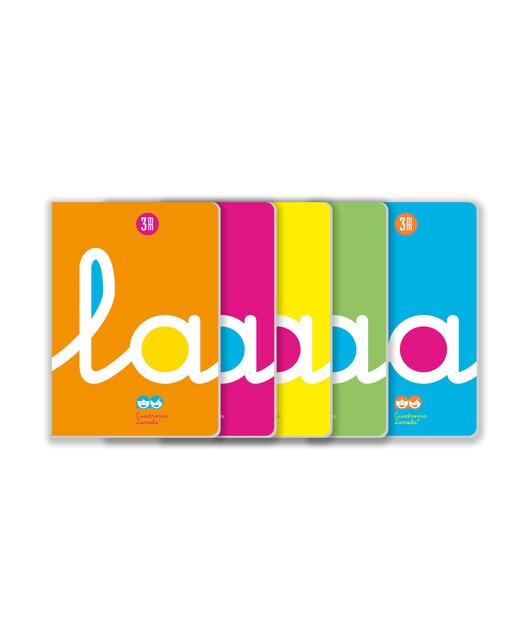Imagen 0 de Libreta A4 3mm tapa polipropileno Lamela colores surtidos