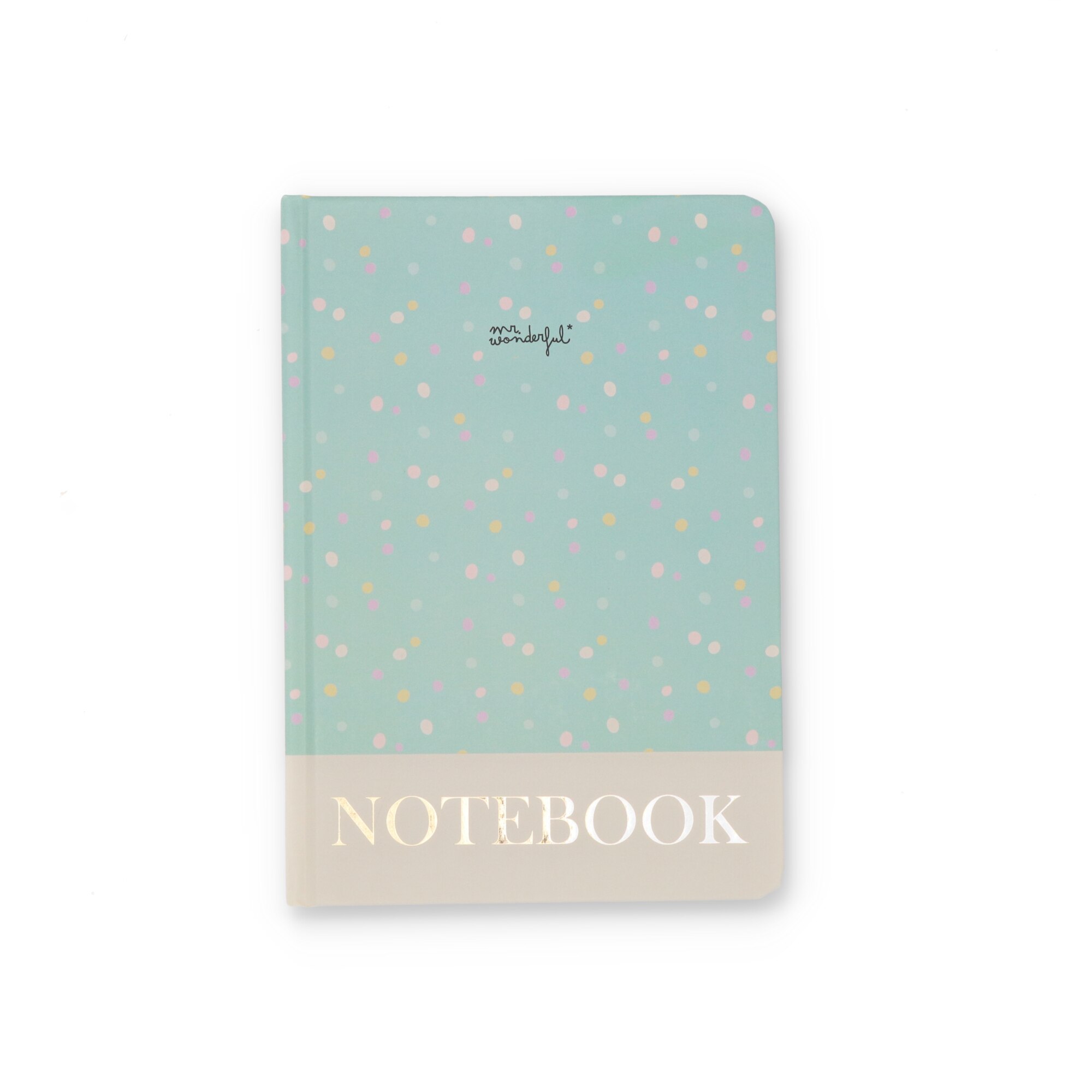 Capa A5 Mr Wonderful: Estampada de bolinhas 3
