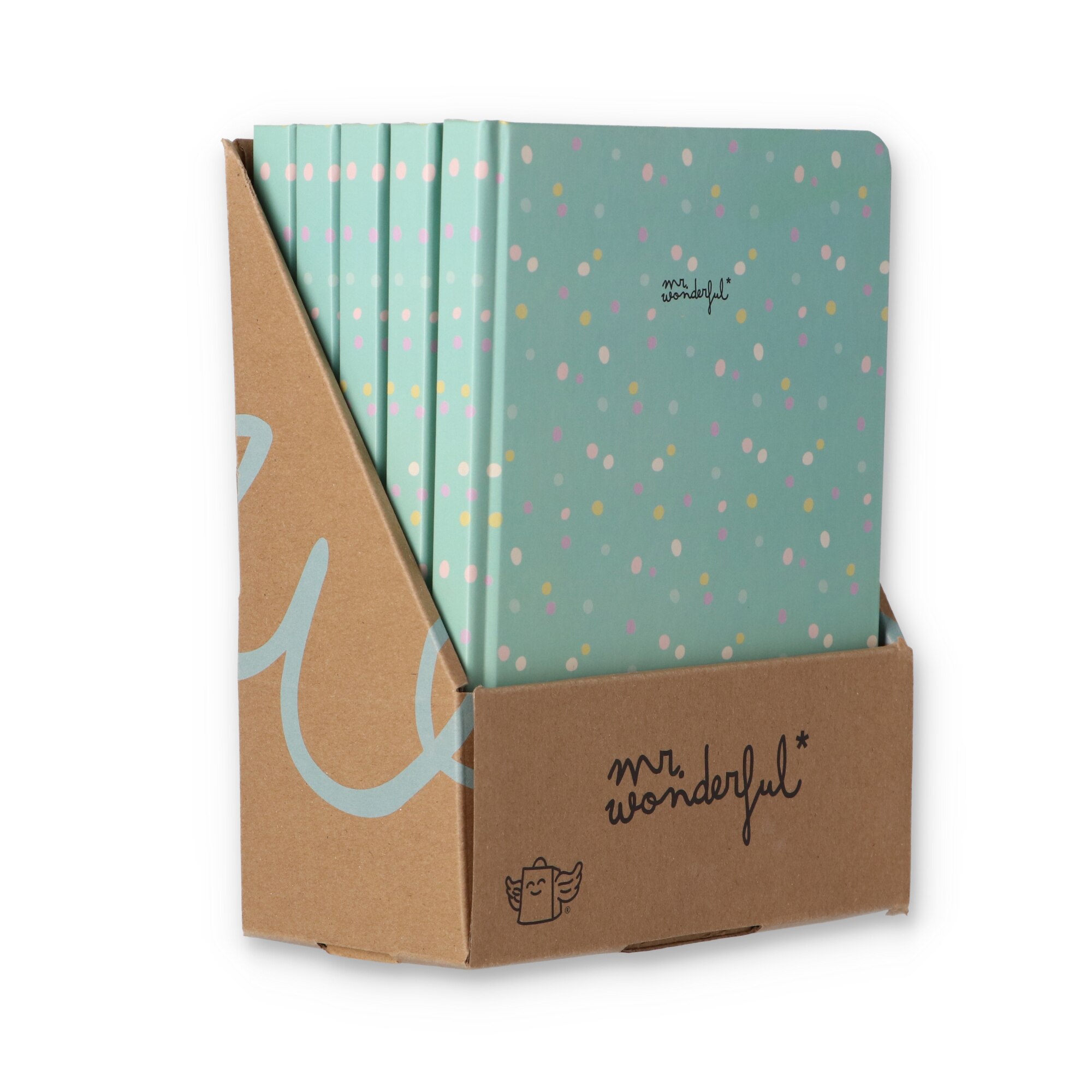 Capa A5 Mr Wonderful: Estampada de bolinhas 6