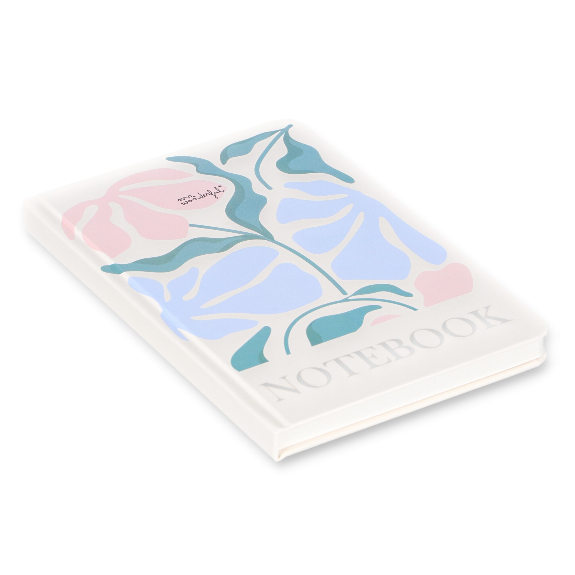 Caderno A5 Mr Wonderful: Estampado de flores 2
