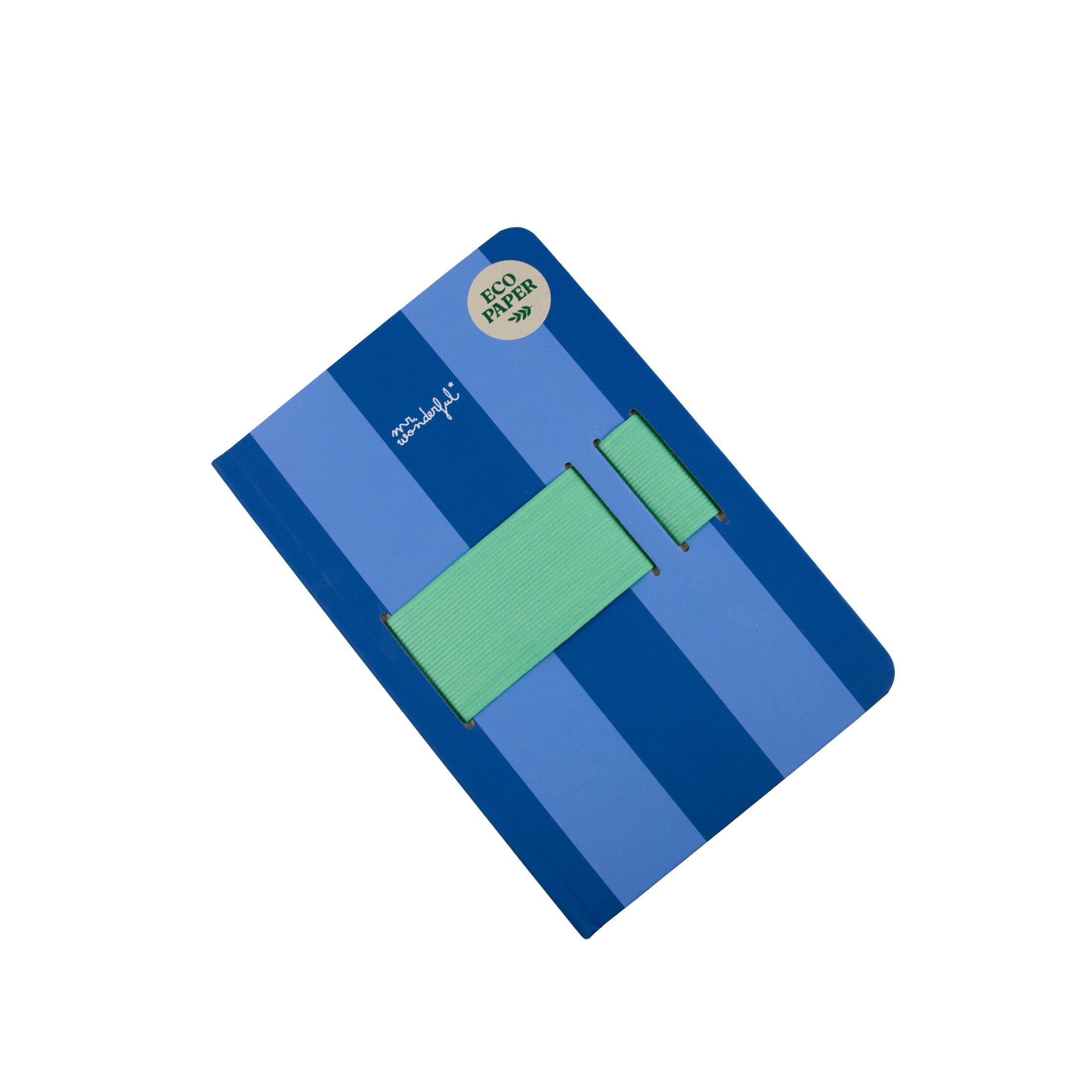 Caderno A5 com suporte para telemóvel azul Mr Wonderful: Believe it or not, sometimes I write by hand 4