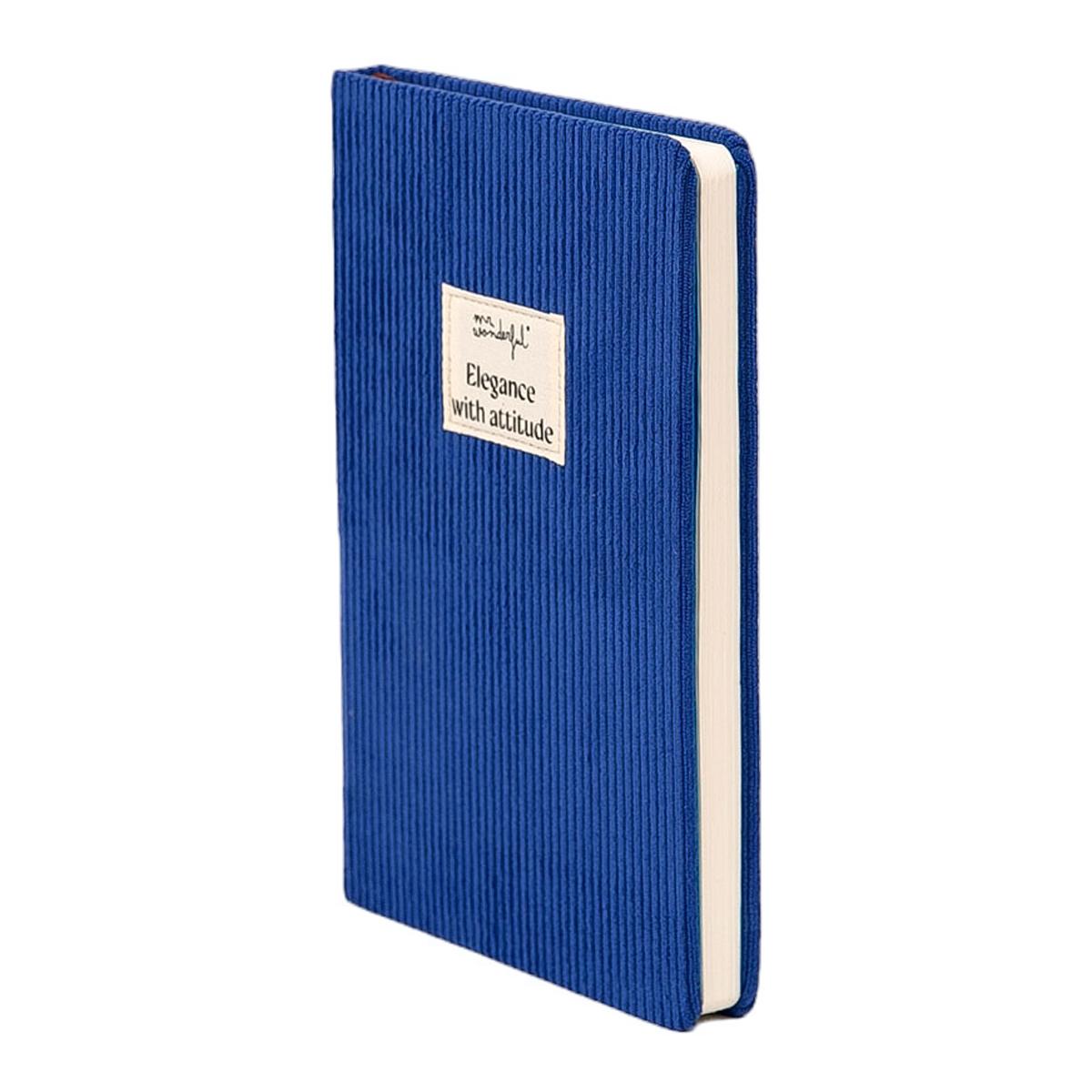 Caderno A5 azul Klein Mr Wonderful: Elegância com atitude 4