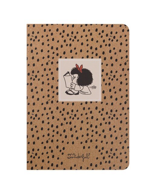 Conjunto de 3 cadernos A5 Mr Wondeful: MAFALDA 6