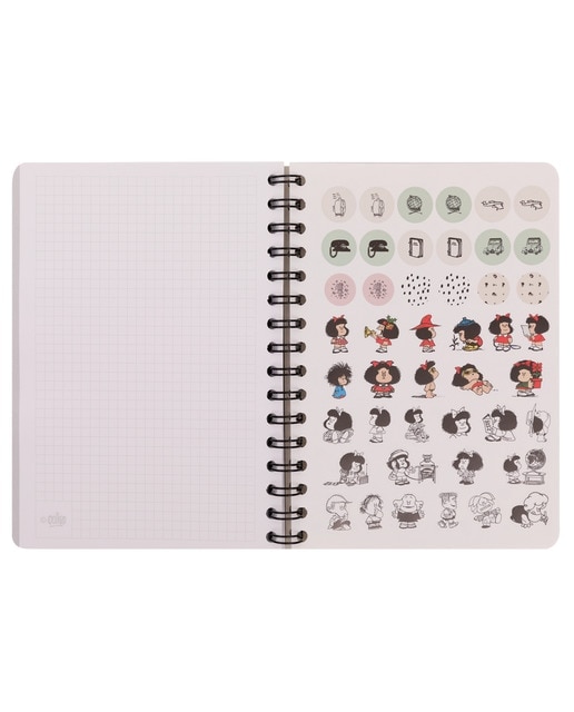 Caderno A5 Mr Wonderful: MAFALDA 5