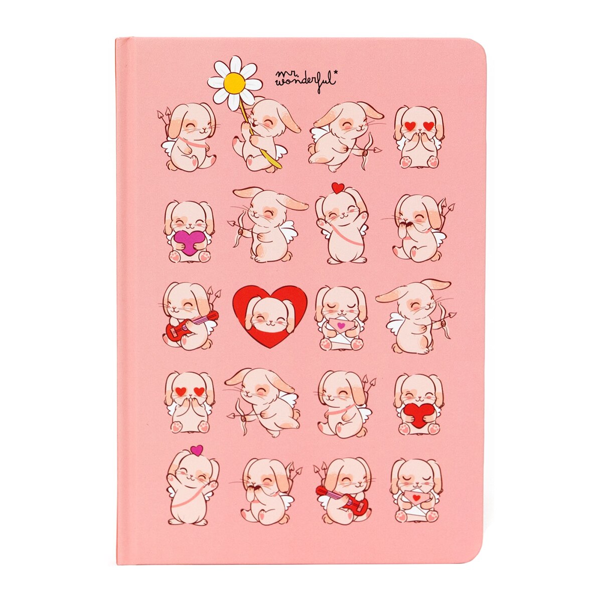 Caderno A5 Mr Wonderful - Coelho Cupido 1