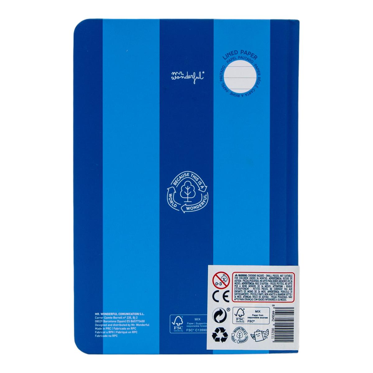 Pack back to fun Mr Wonderful blue 5