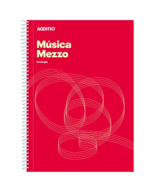 Caderno de música Mezzo Additio 1