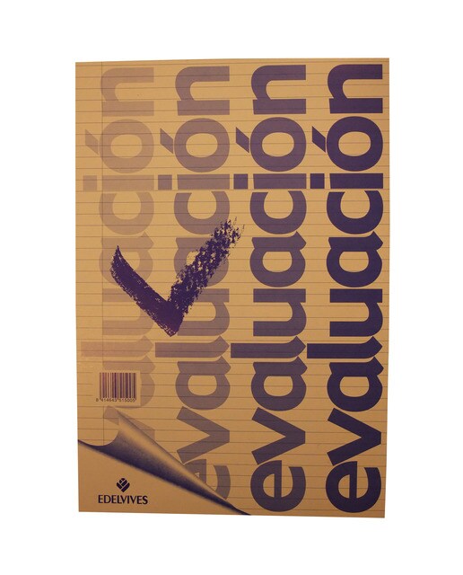 Imagem 0 de Bloco Avaliação Edelvives 50 folhas Horizontal Capa Mole