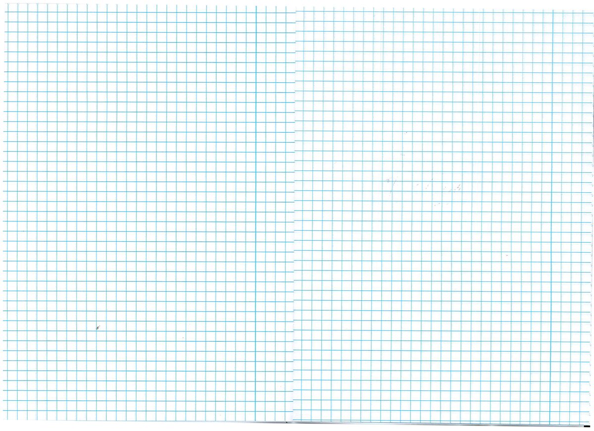 Bloco Edelvives Nº 37 Tamanho quarto 16 folhas Quadriculado 5x5 mm Capa Mole 3