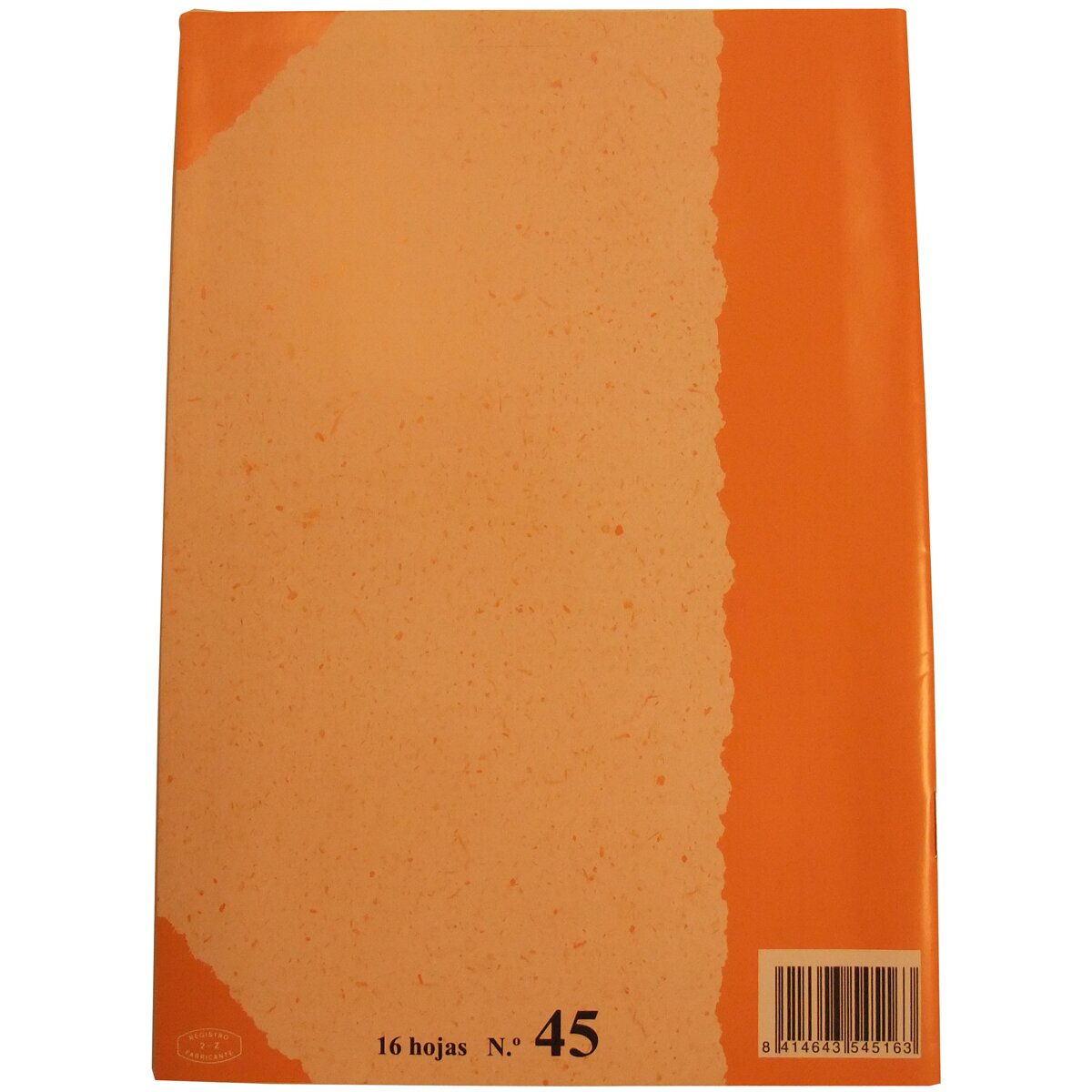Bloco Edelvives Nº 45 Tamanho Quarto 16 folhas Milimétrico 4x4x16 Capa Mole 3