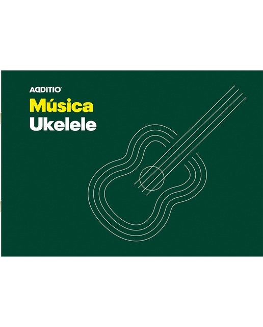 Caderno de música Ukelele verde 1