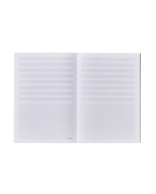 Caderno de Música Duo 21x297 cm - Amarelo Amarelo-2